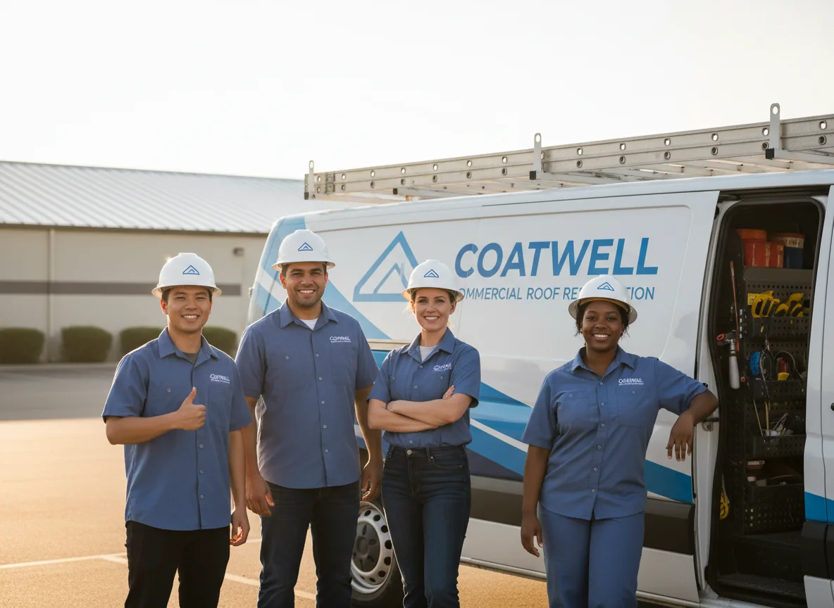 Commercial roof coating company in Sanderson, TX